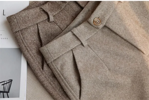 بنطلون نسائي صوف كلاسيك