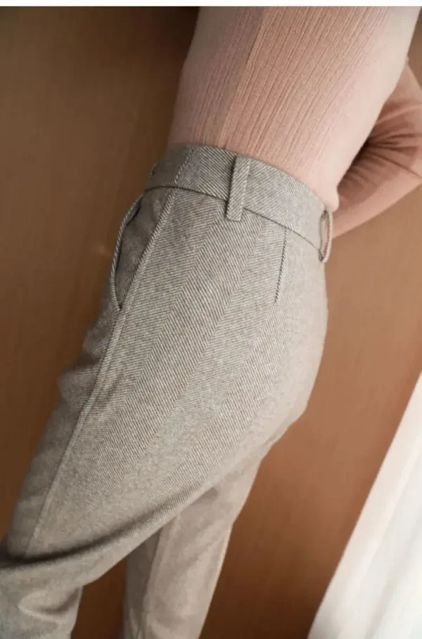 بنطلون نسائي صوف كلاسيك