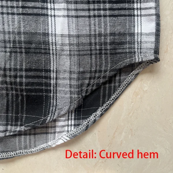 قميص كاروهات نسائي موضة الخريف