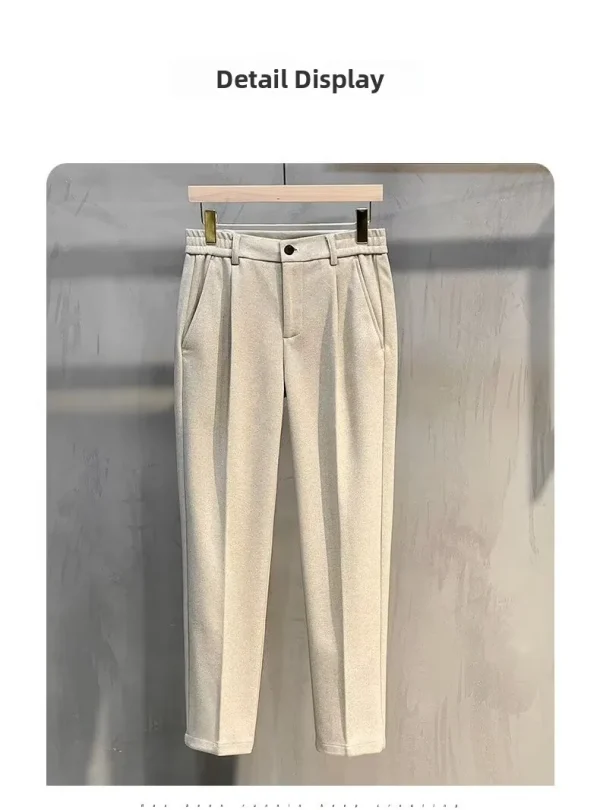 بنطال رجالي صوف أنيق